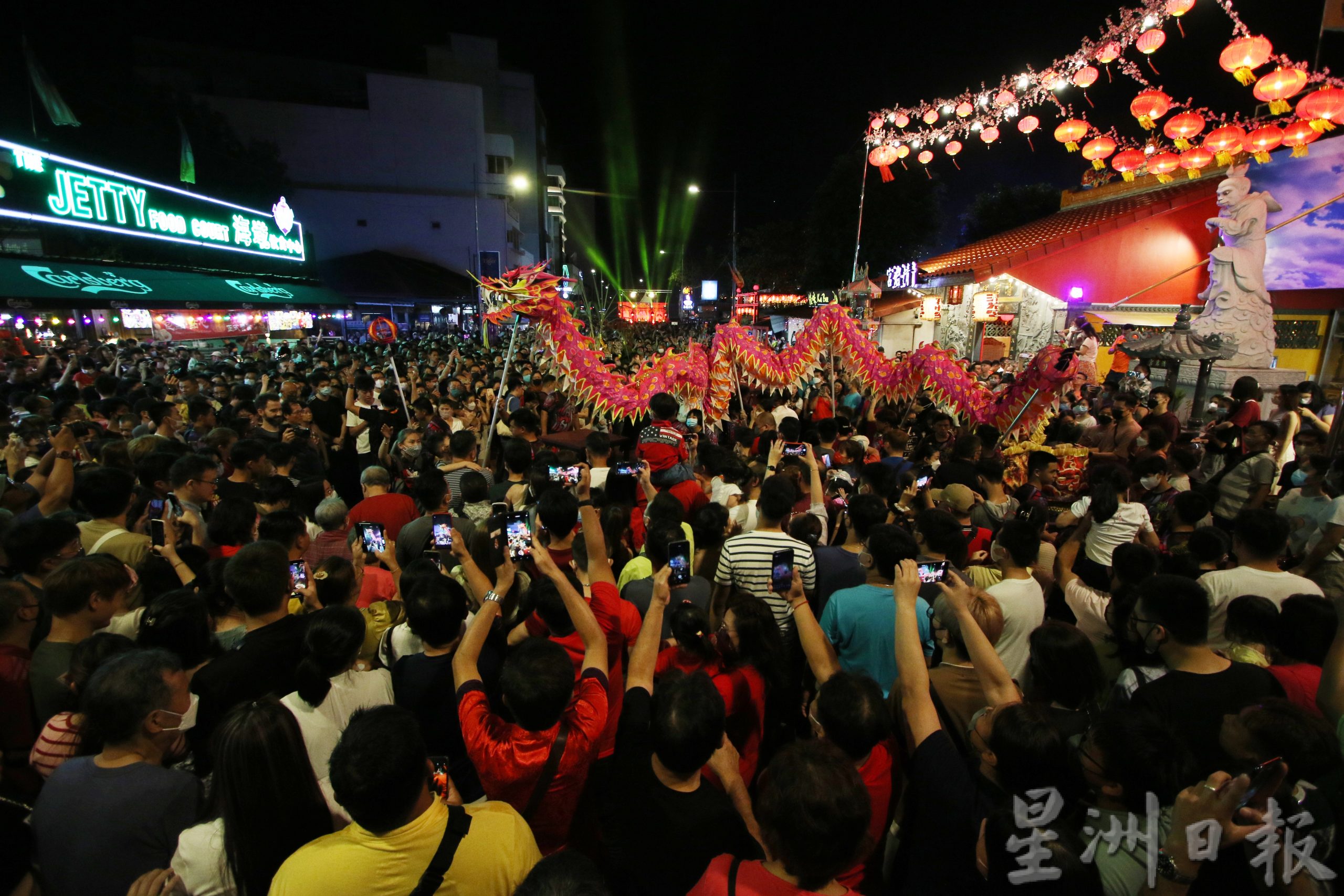 (大北马)姓周桥天公诞回来了!供桌缩小无阻众人热情