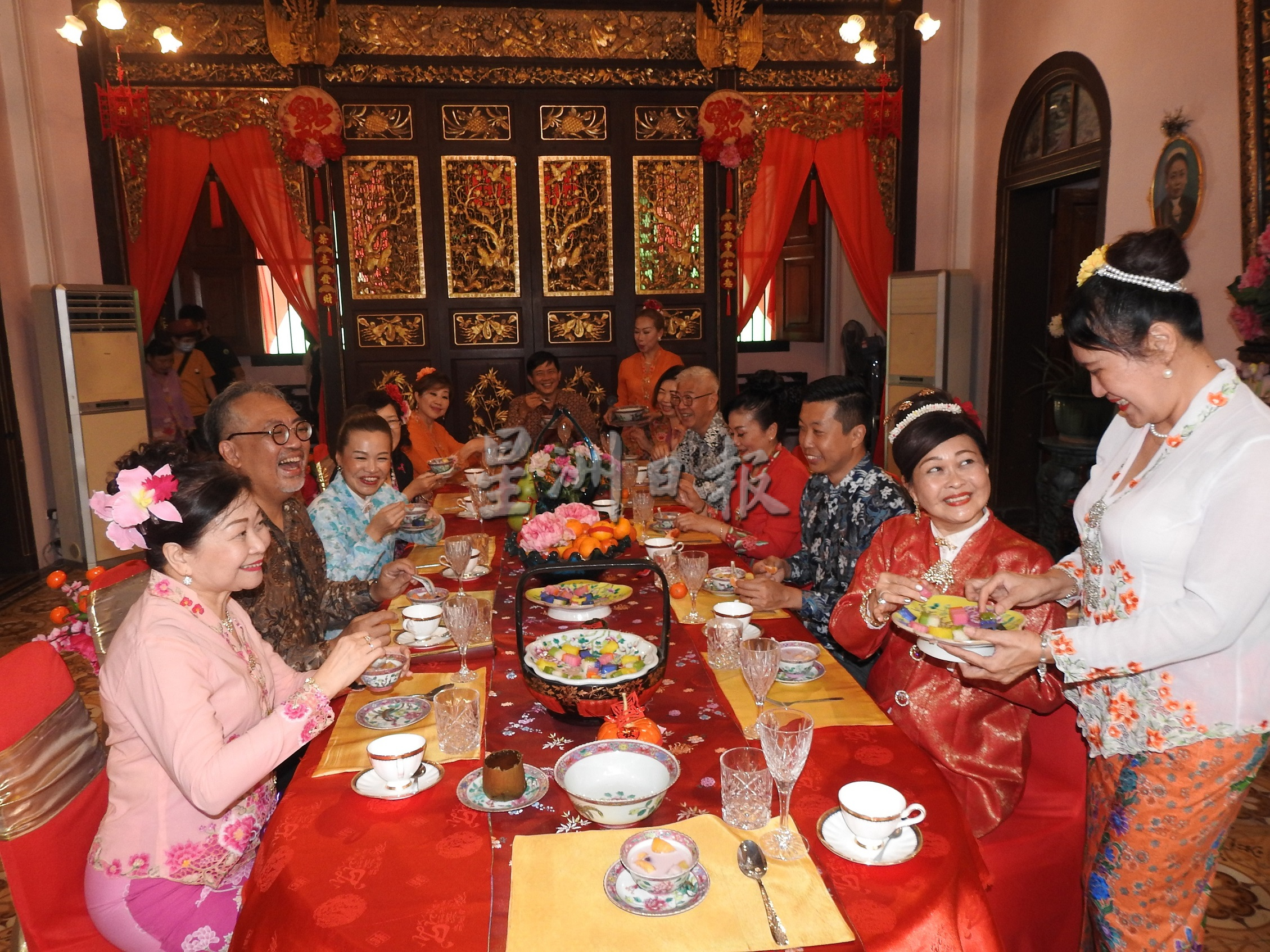 槟城娘惹峇峇准备大肆庆祝过兔年