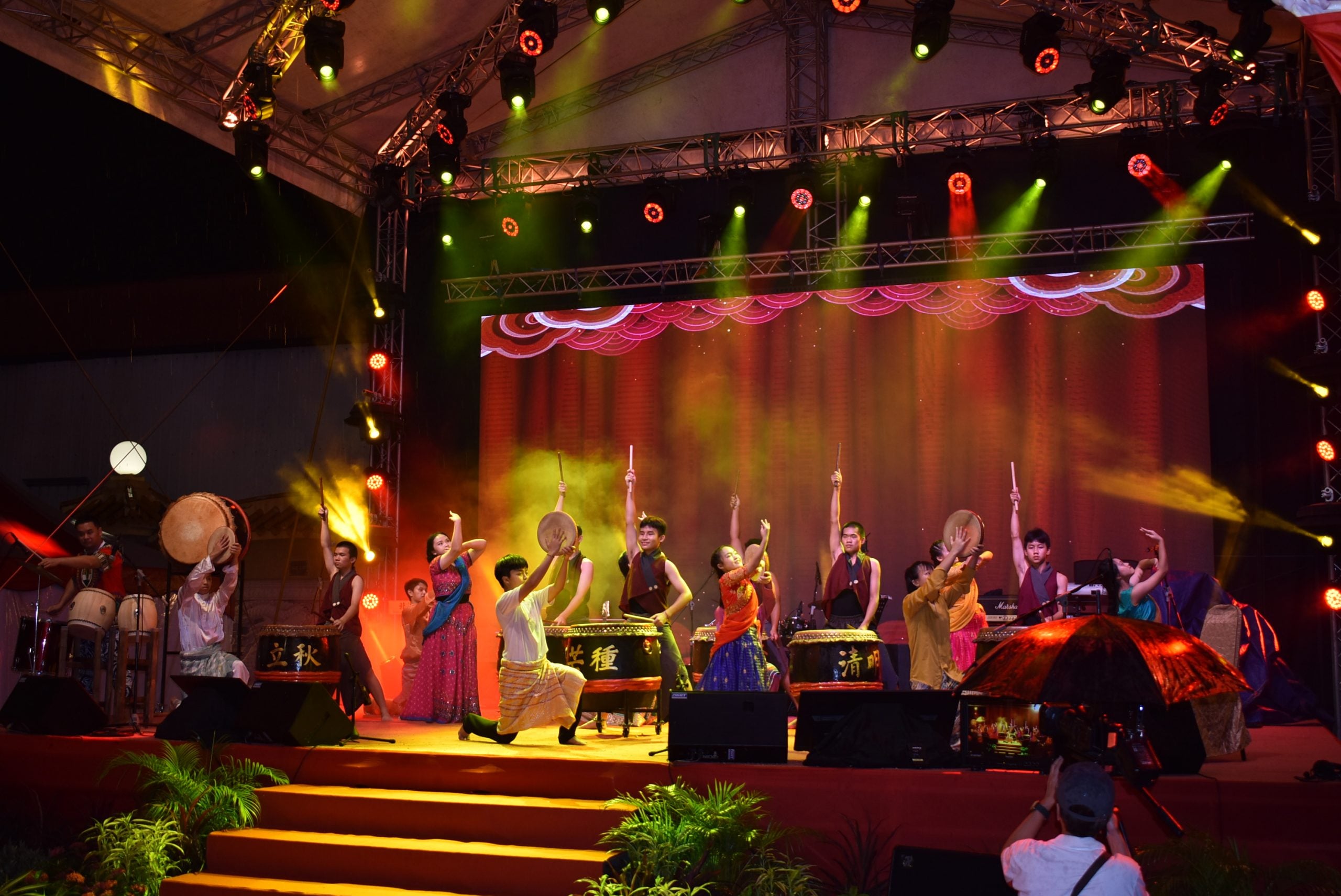 (大北马)槟州元首莅临北海斗母宫与槟民齐捞生