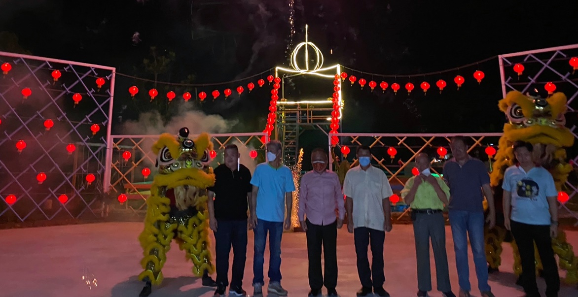 (大北马)槟州首长特别协调官行政中心慰劳工作队及乡管会成员的尾牙聚餐会。