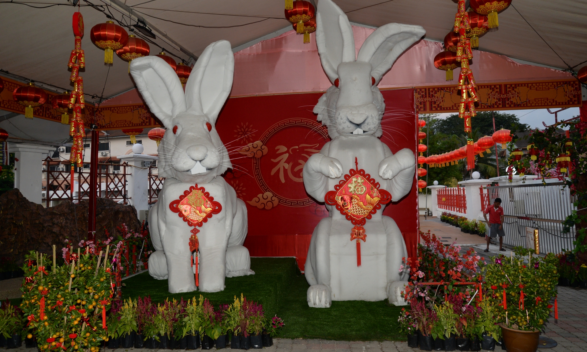 (大都会)嘉玛莉亚出席千百家佛教居士林亮灯