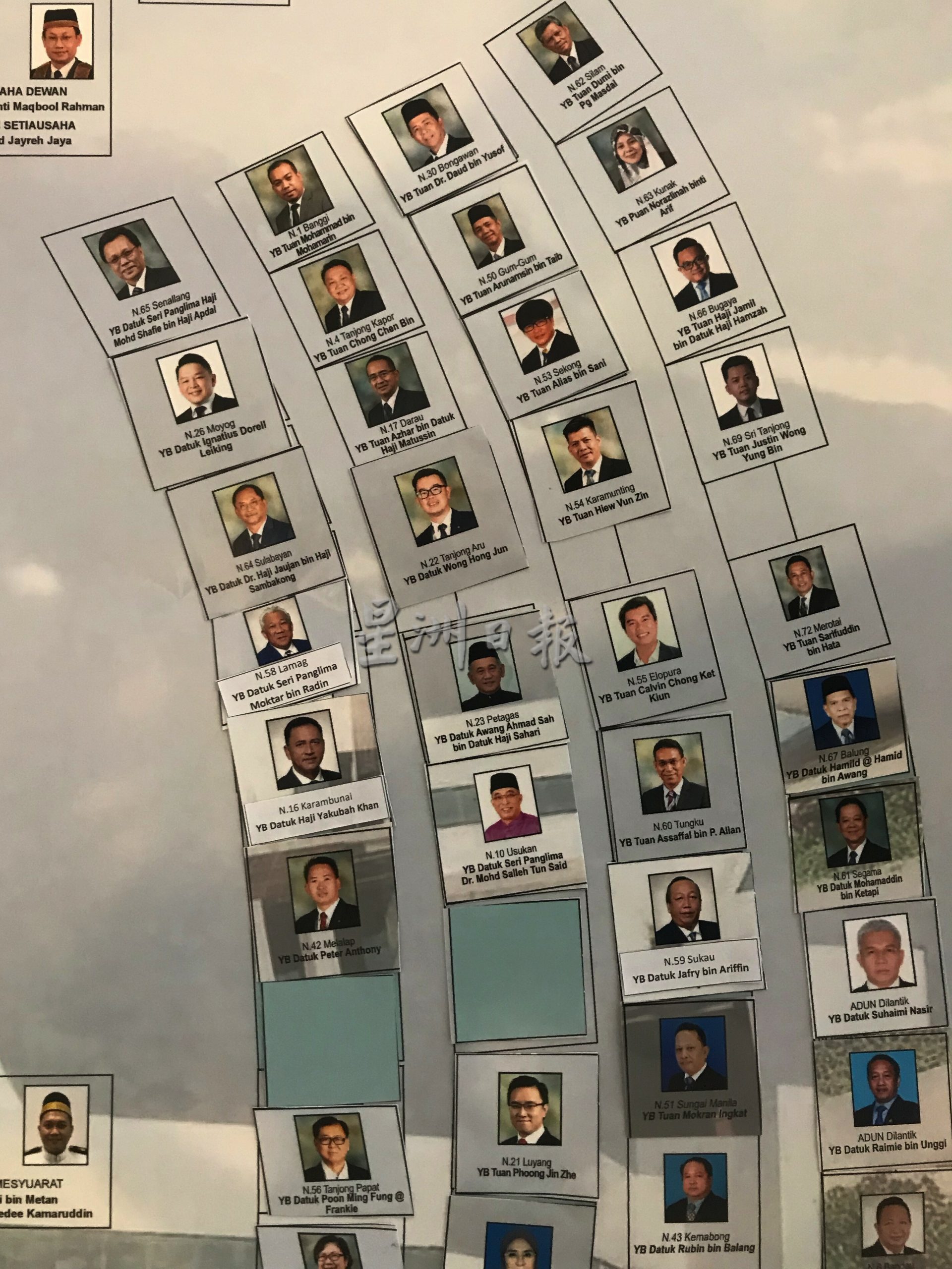 依据州内阁阵容安排州会座位 州议长:希盟已被纳入州政府后座州议员席