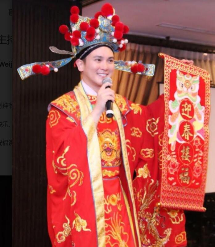 (已签发)柔:狮城二三事:沈炜竣扮财神爷 12年逾50次