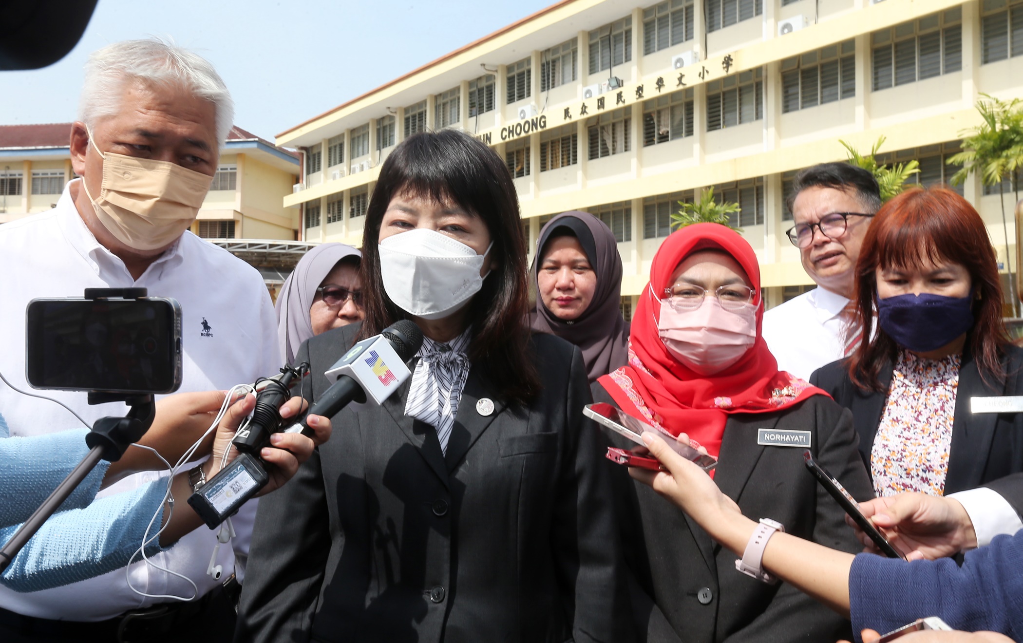 （有图）林慧英乐意和华教团体会面