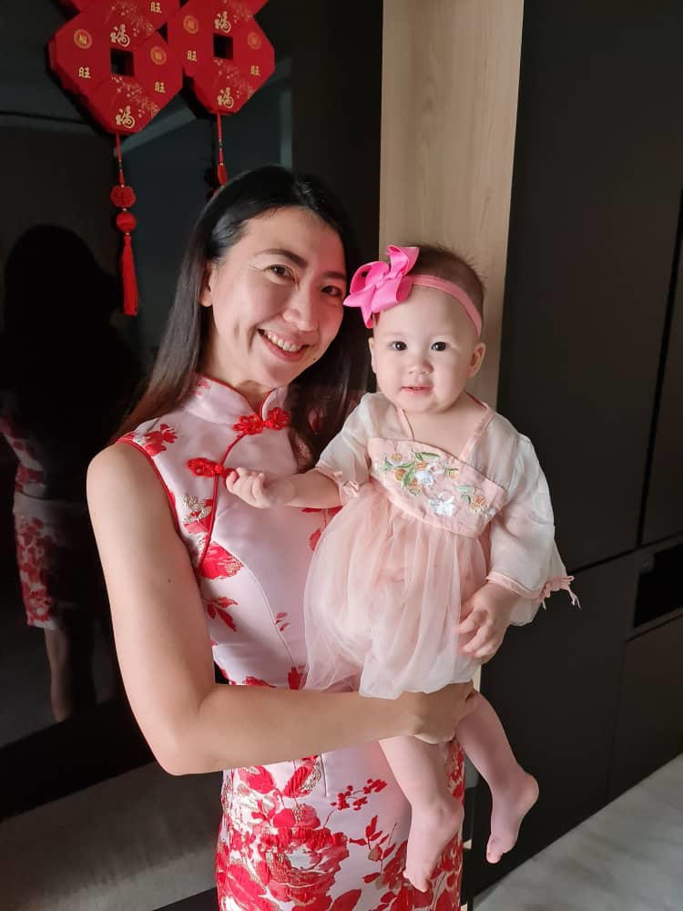 (设定年初一上网)萧慧敏关萃汶|新手妈妈为萌宝添新装