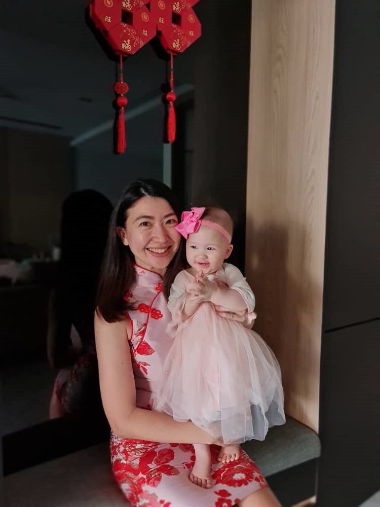 (设定年初一上网)萧慧敏关萃汶|新手妈妈为萌宝添新装