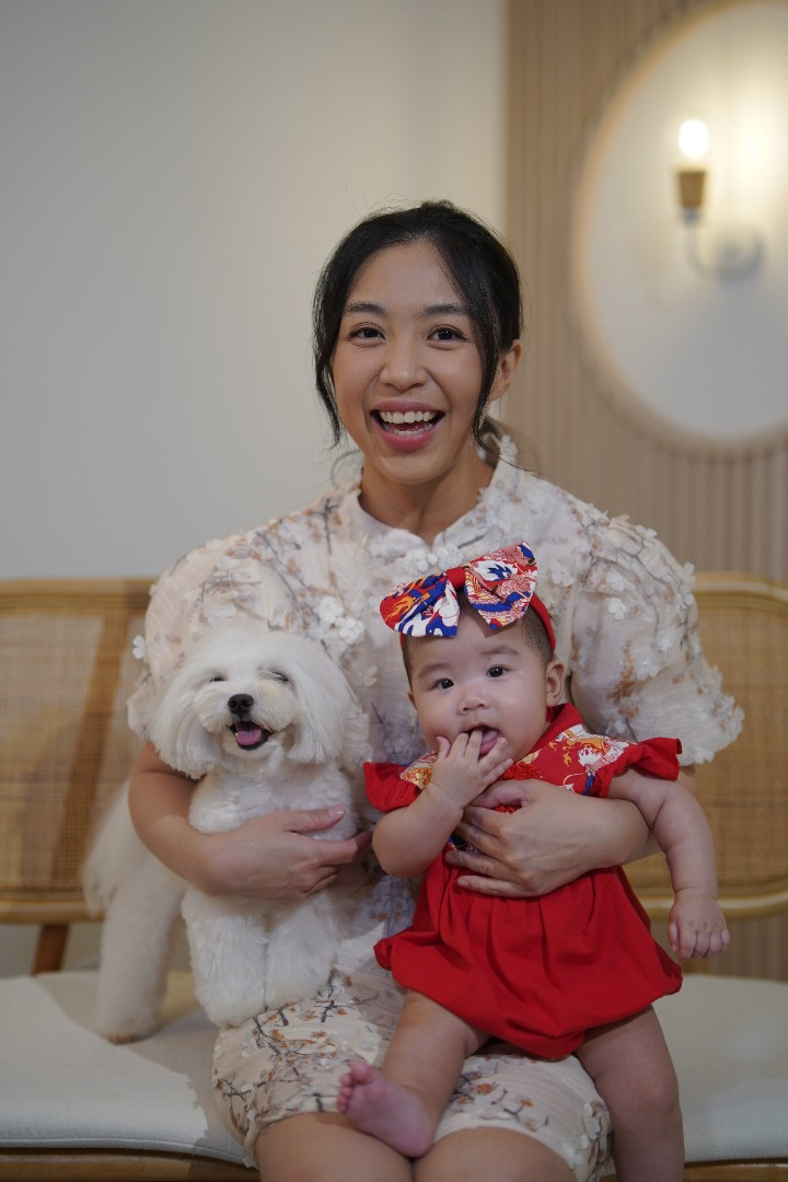 (设定年初一上网)萧慧敏关萃汶|新手妈妈为萌宝添新装