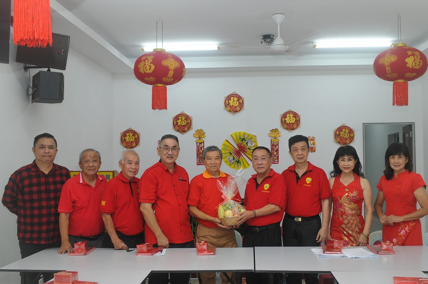 NS 芙蓉：森美兰茶阳会馆马厘街会所重新启用后，首次进行新年布置