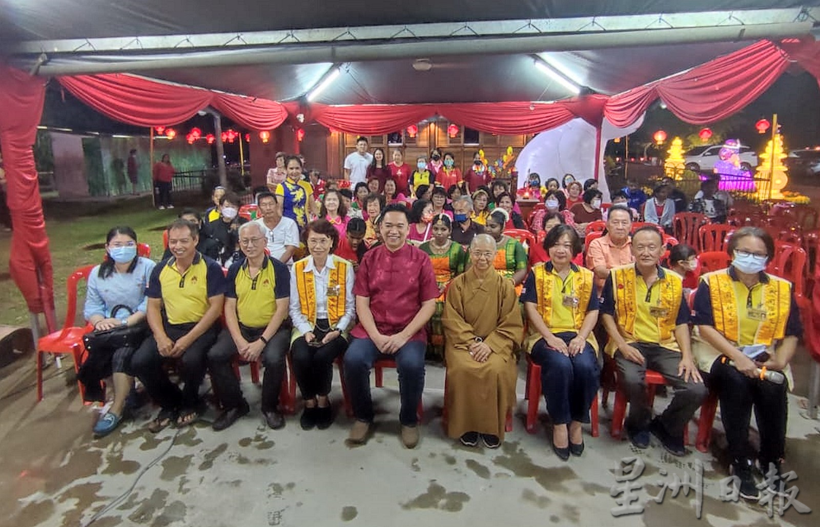 NS主文／马口在年初七晚很热闹，两社团获张聒翔各拨1万