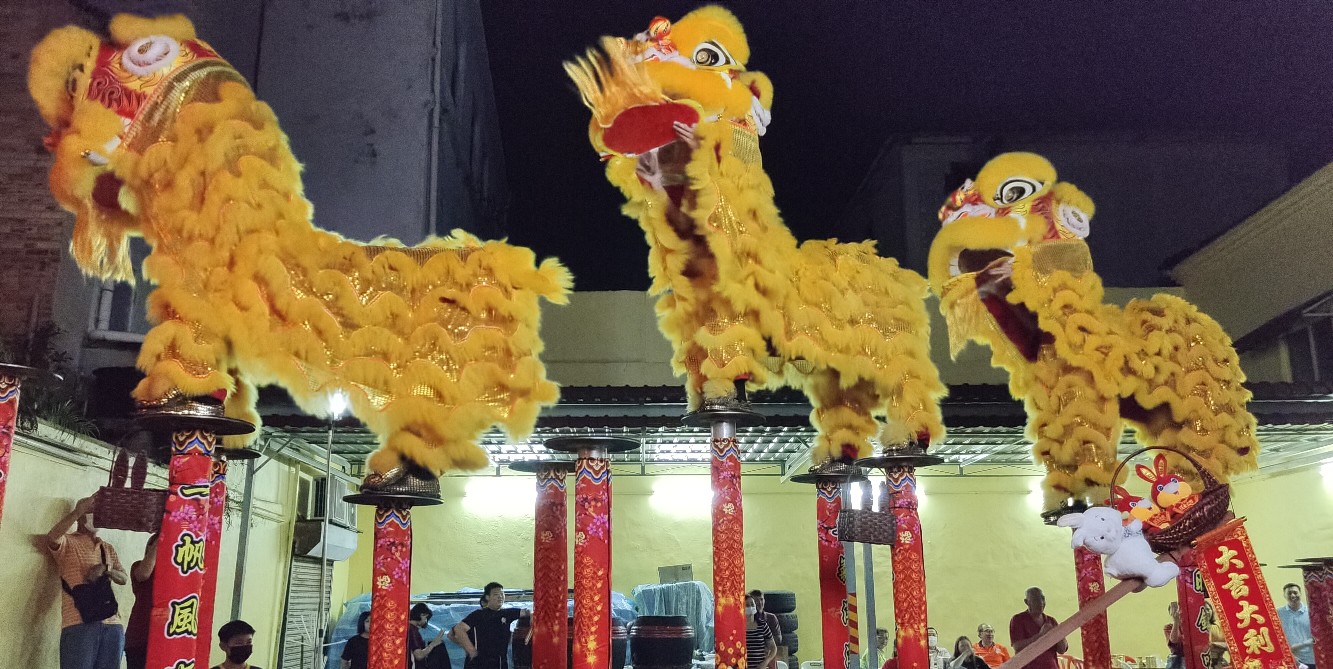 NS芙蓉/源于中国的大马醒狮文化青出于蓝,冀新血加入更上一层楼