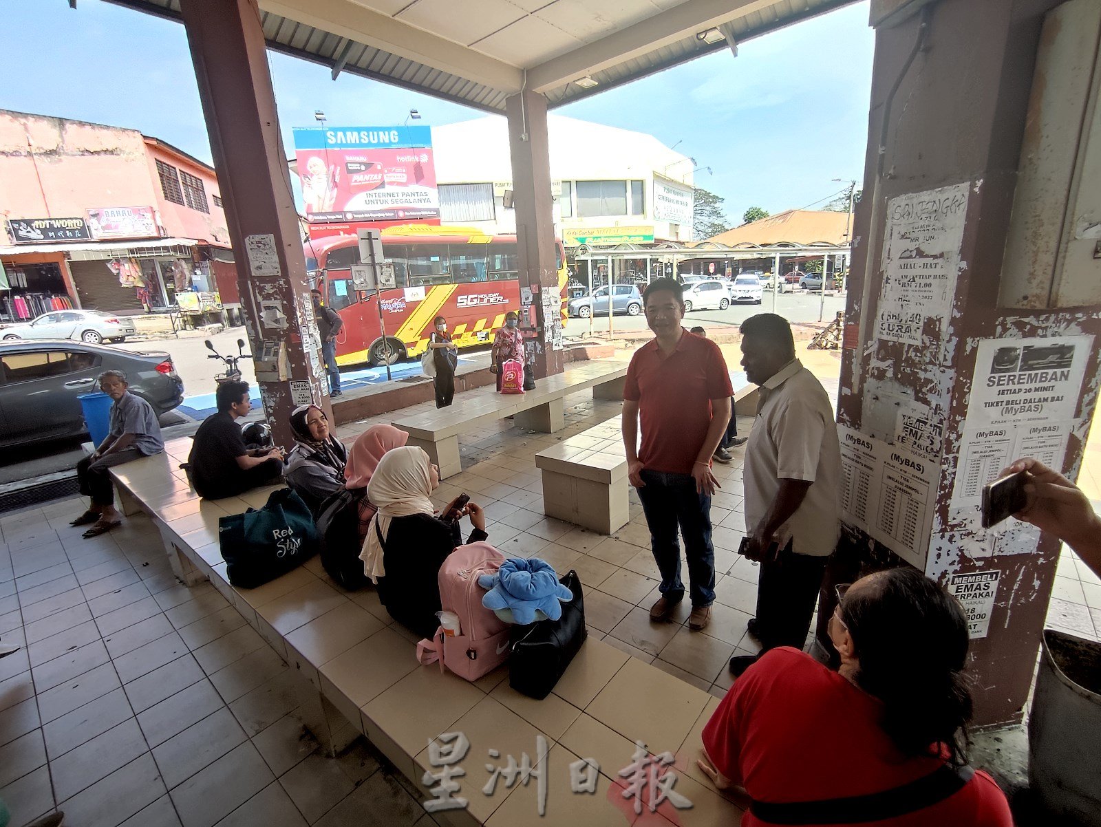 NS马口:自行驱车的人日益变多,马口公共车站日益冷清
