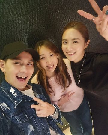 “放羊CP”惊喜同框 林志颖隔16年再会刘荷娜