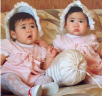 与孪生姐姐同庆36岁 庄思明连切6个蛋糕