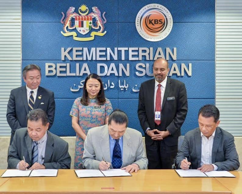 与日体大签署合作备忘录  大马全力冲刺奥运首金梦