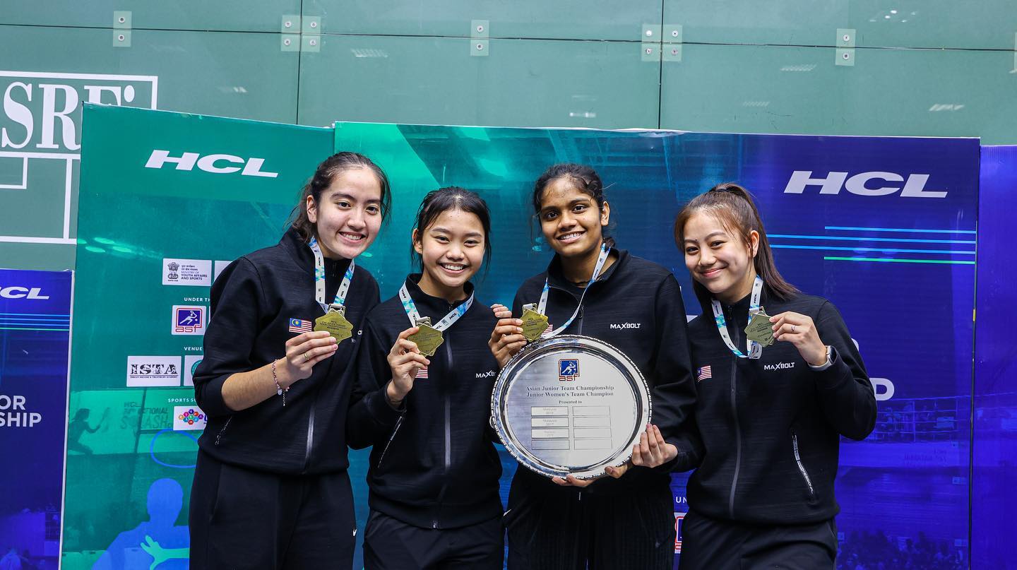 亚洲青年壁球团体赛|同甘共苦书写新页  马女创第10冠霸业