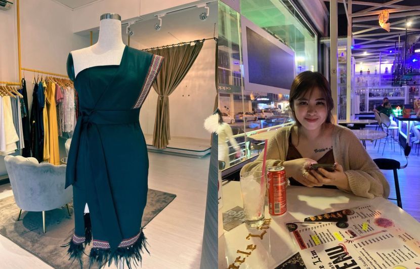 伤心三天三夜赶制礼服被退货 女裁缝感谢KL顾客最后买下