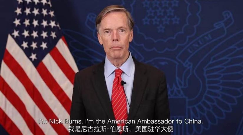 伯恩斯：美对台有独特责任 确保能遏阻中国进攻