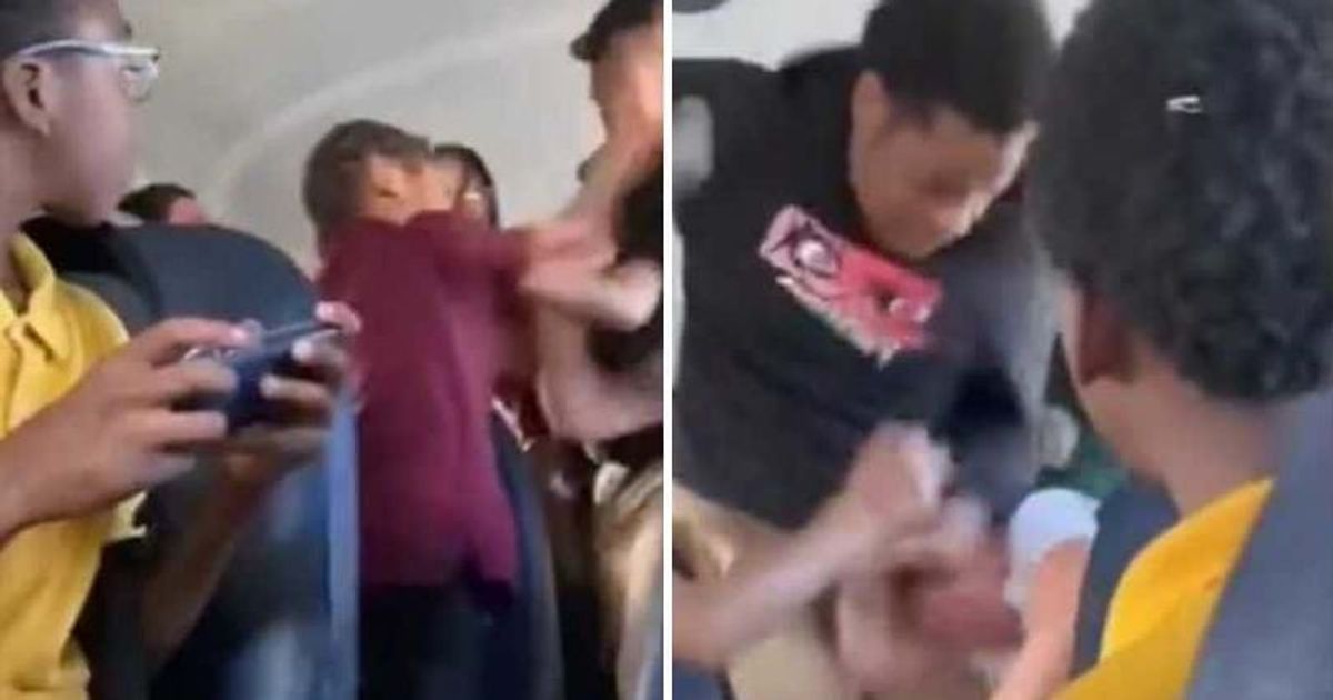 佛州9岁女孩校车内遭狂殴 现场无人阻止