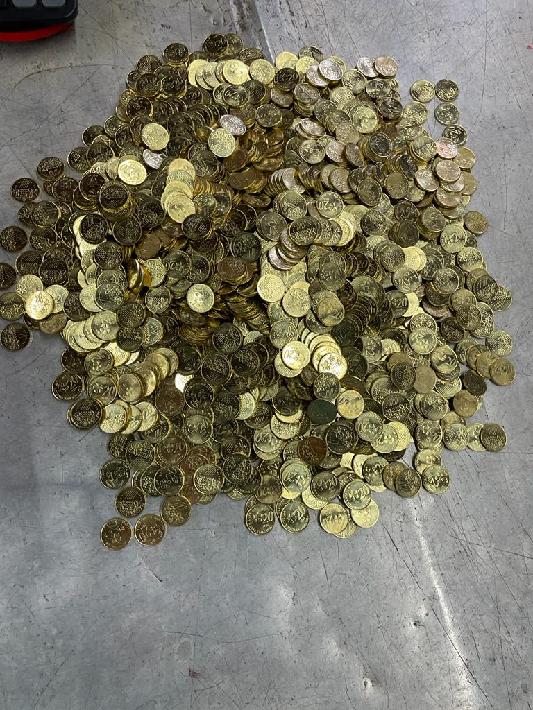 供上网(大北马)大伯公街大伯公开金库借金币