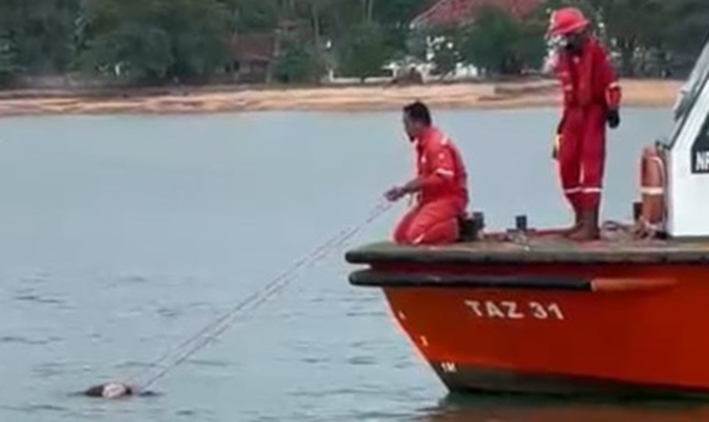 供星洲网:波德申:波德申海惊见男浮尸