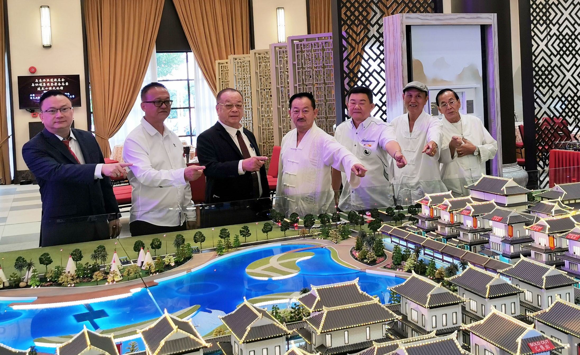 全国版:马来西亚道教总会与仙境集团携手,在仙境古城建立10栋宗教信仰文化馆