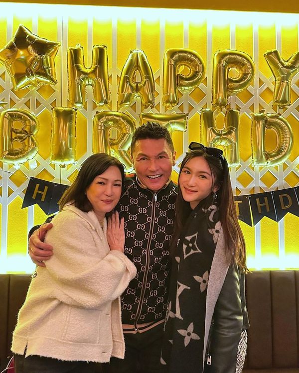 关礼杰获赞像C罗 左拥右抱庆61岁生日