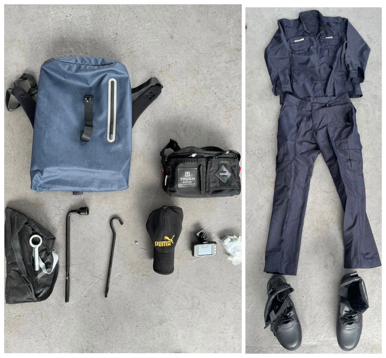 冒警试车开到油站·支走销售员偷车 4人落网