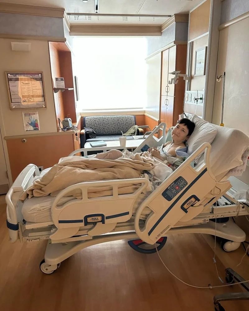 刘美君滑雪出严重意外 虚弱躺床喊:我会活下来