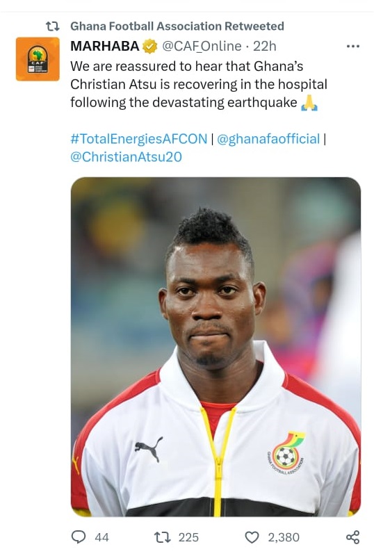 前蓝狮球员阿特苏从地震中获救了？  教练（经纪人）：他仍然失踪啊！