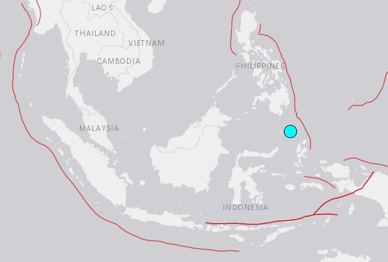 印尼6级地震 震源深度仅11公里