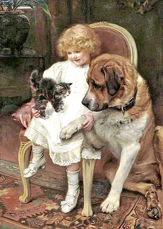 吴伟才／洋人的宠物画