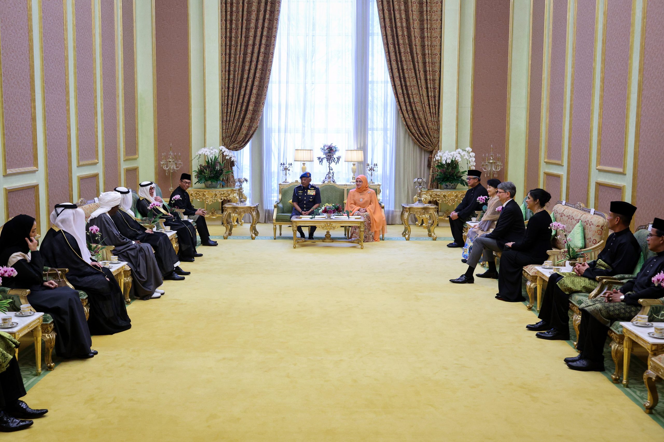 国家元首接收外交使节国书