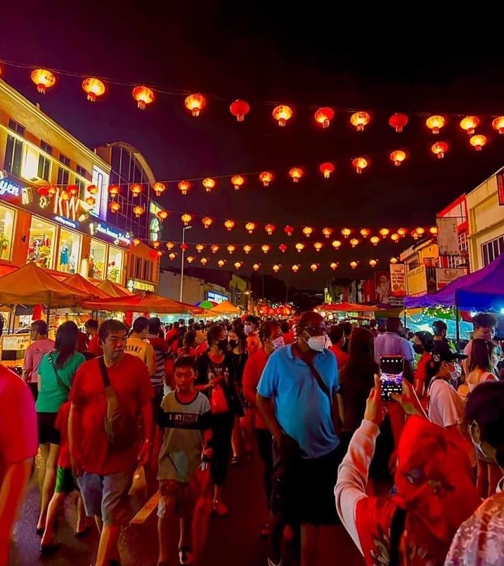 大都会:5000人万挠共渡元宵夜/3图