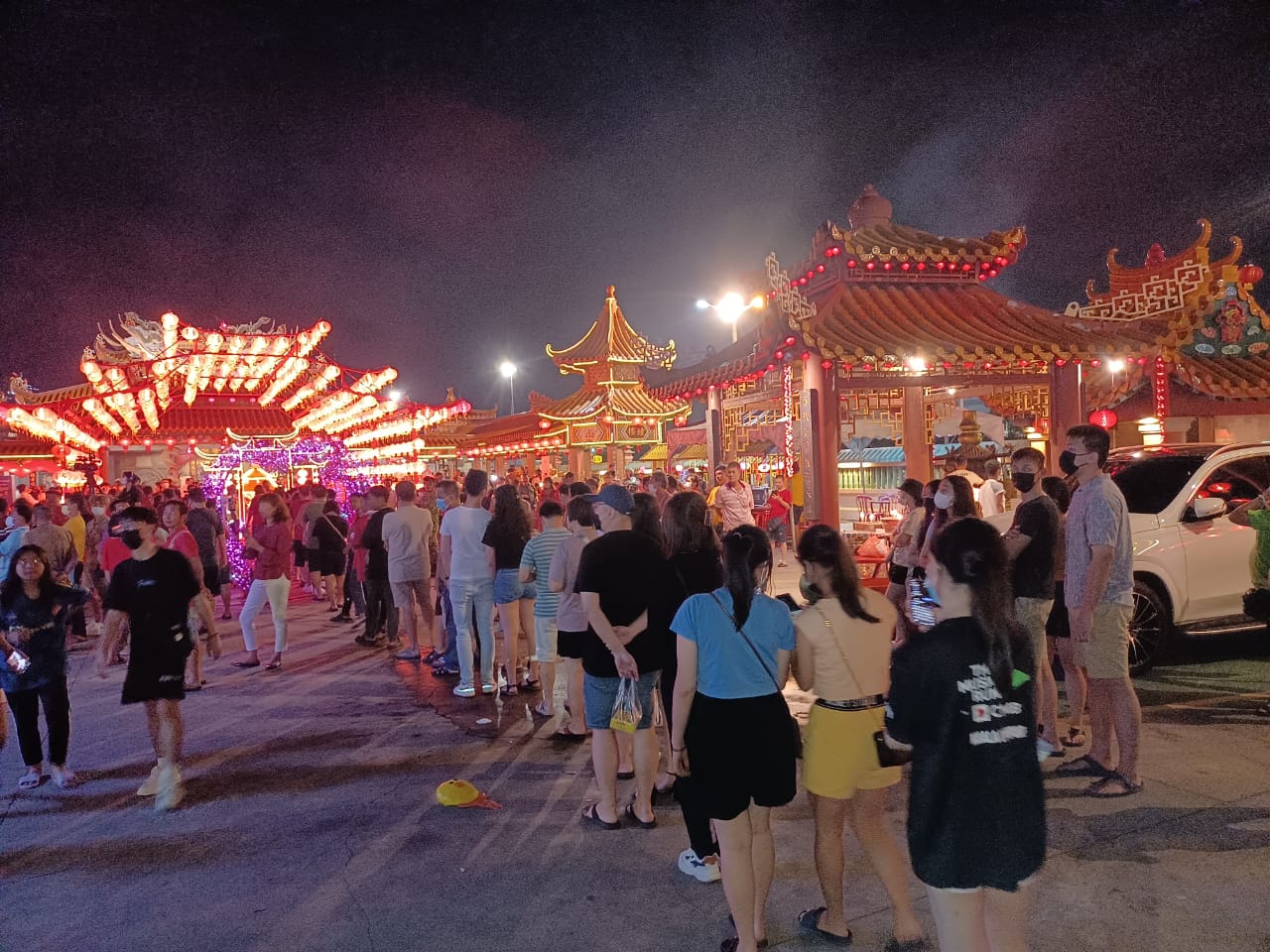 大都会/星安庙庆元宵,黄添来,打造为旅游景点区,建几十尺高的关公像