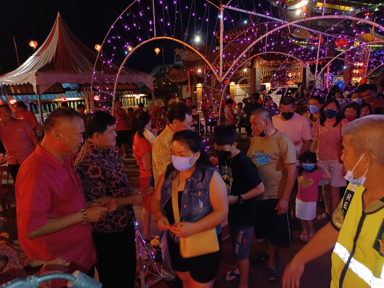 大都会/星安庙庆元宵,黄添来,打造为旅游景点区,建几十尺高的关公像