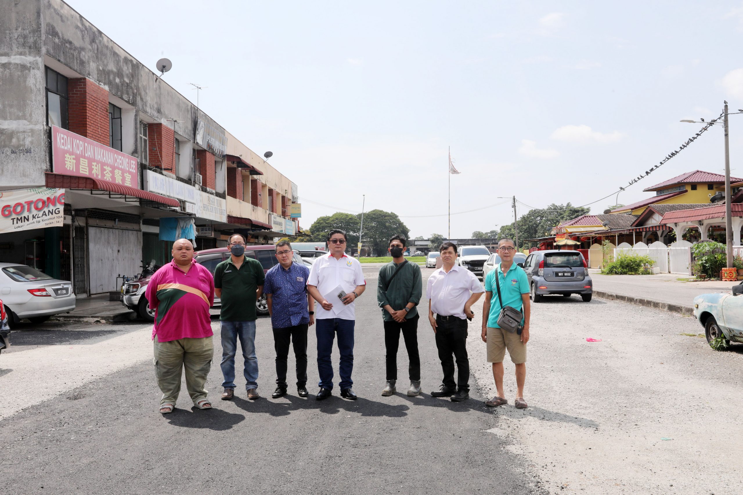 大都会:卫星市住宅区 展开铺路工程