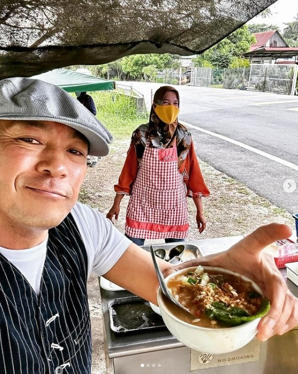 姜皓文夫妇怡保自驾游 约张慧仪吃点心叙旧