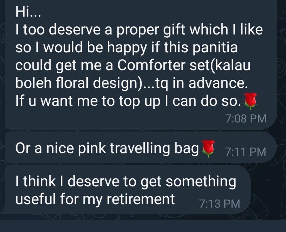 嫌弃香料架当退休礼物 老师:送我被子套装或行李箱! 