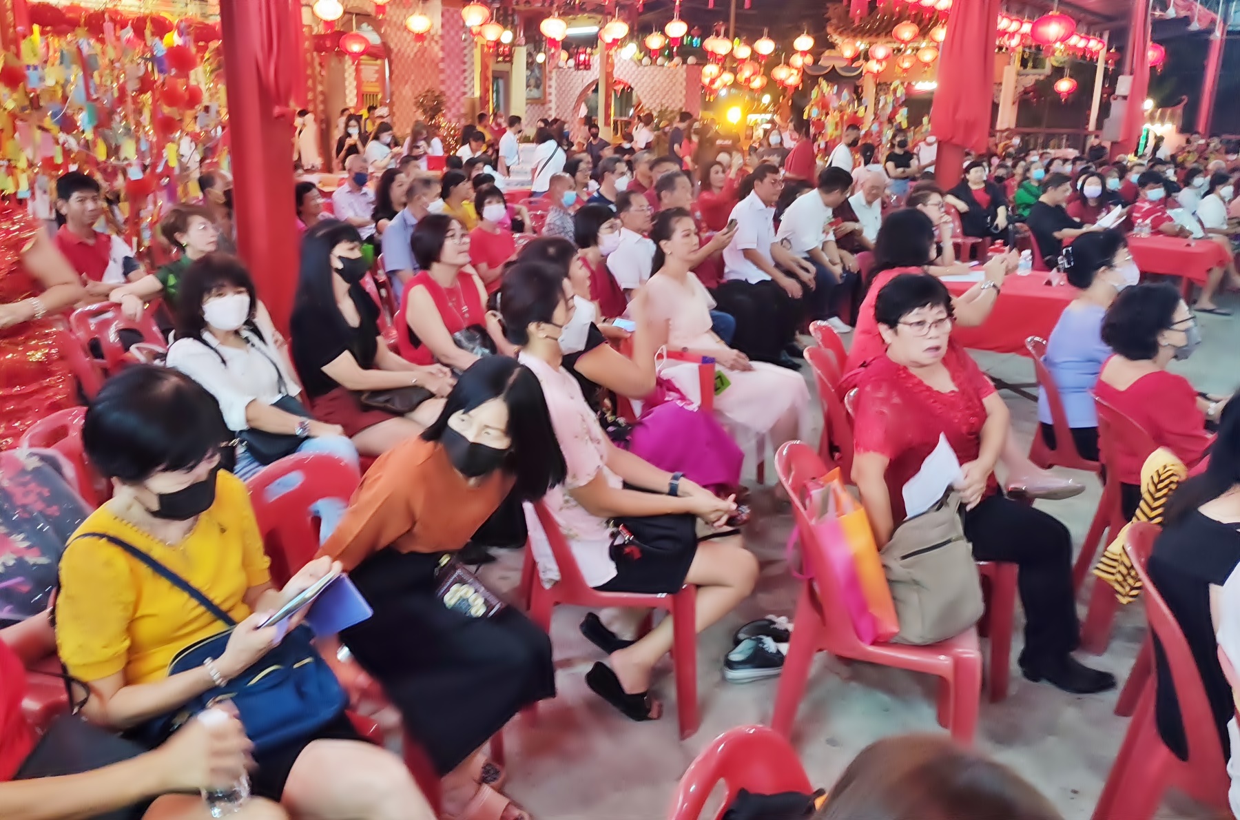 抛柑新年歌比赛 安顺福顺宫闹元宵