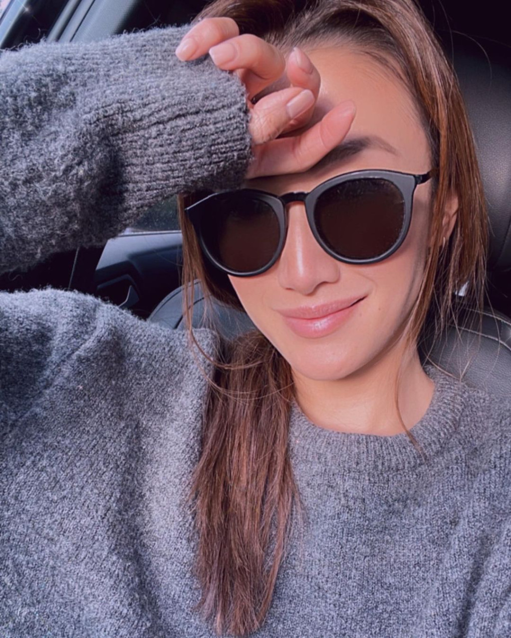 携女返加剪发被捕获  谢婷婷自带明星气场