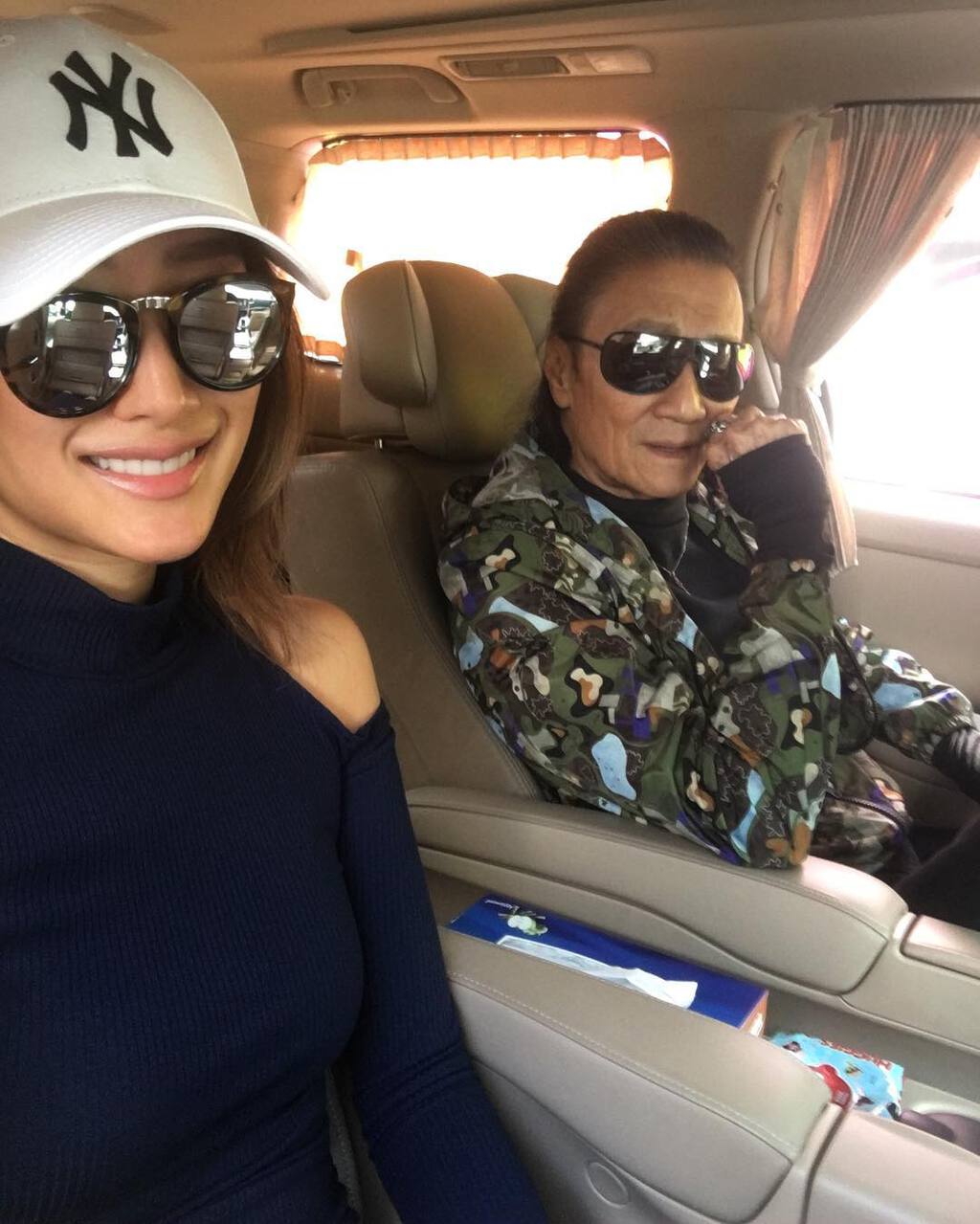 携女返加剪发被捕获  谢婷婷自带明星气场