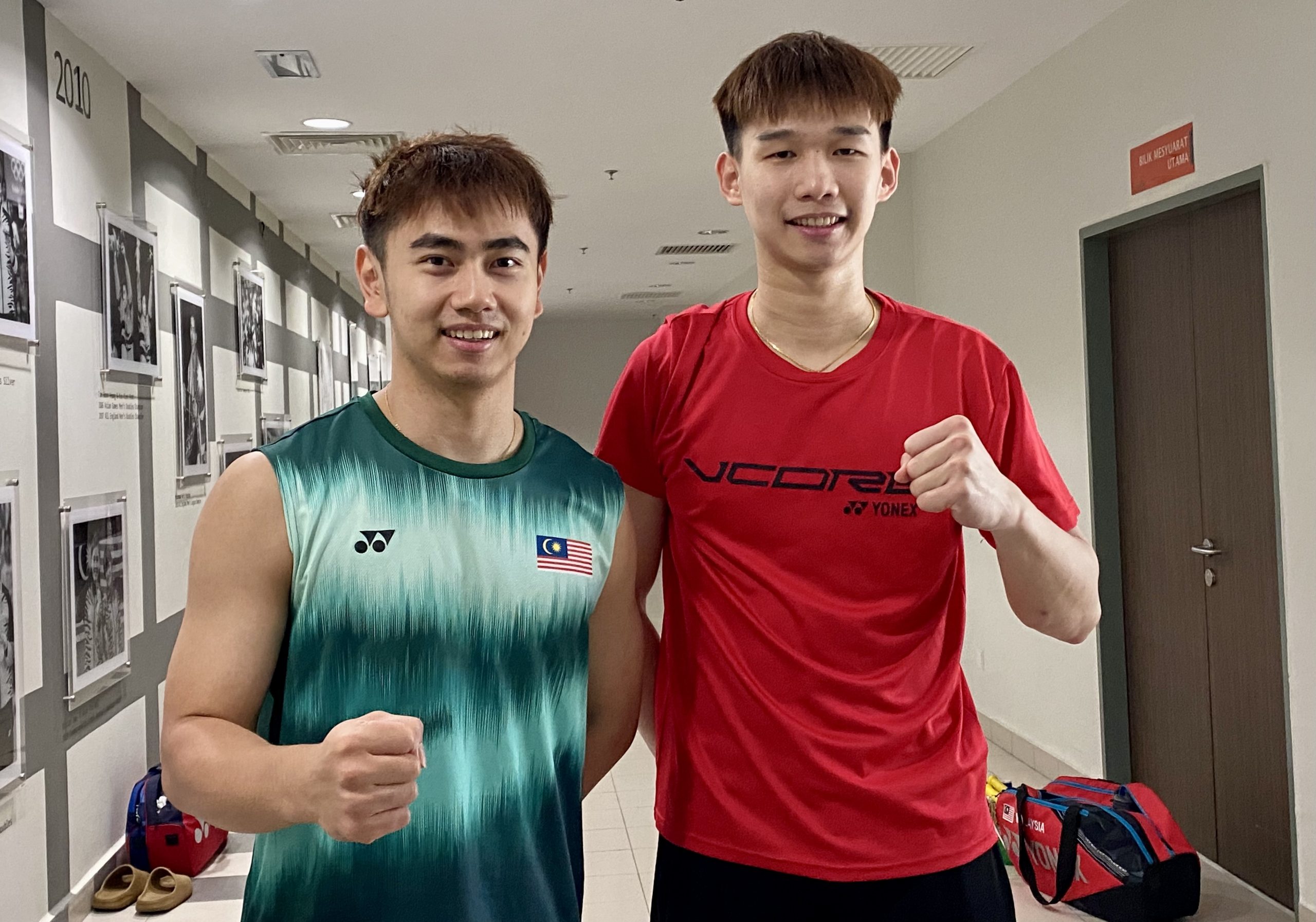 时隔3年再战男双赛场 锺鸿健盼有好的开始