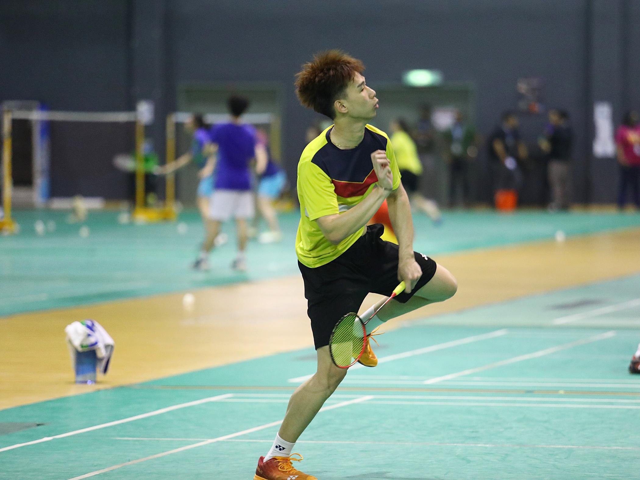 时隔3年再战男双赛场 锺鸿健盼有好的开始