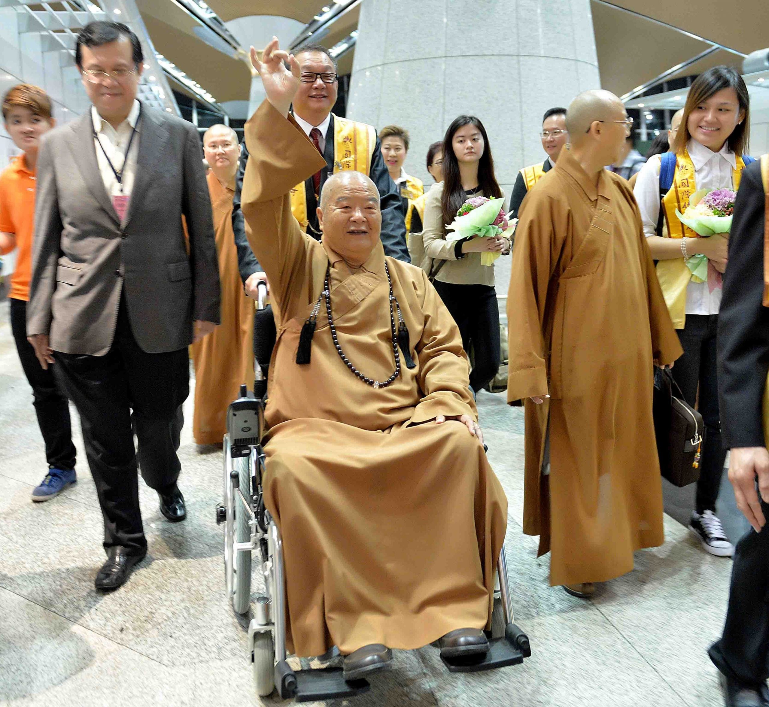 星云大师圆寂/星云大师曾赠言翁诗杰下台要容易