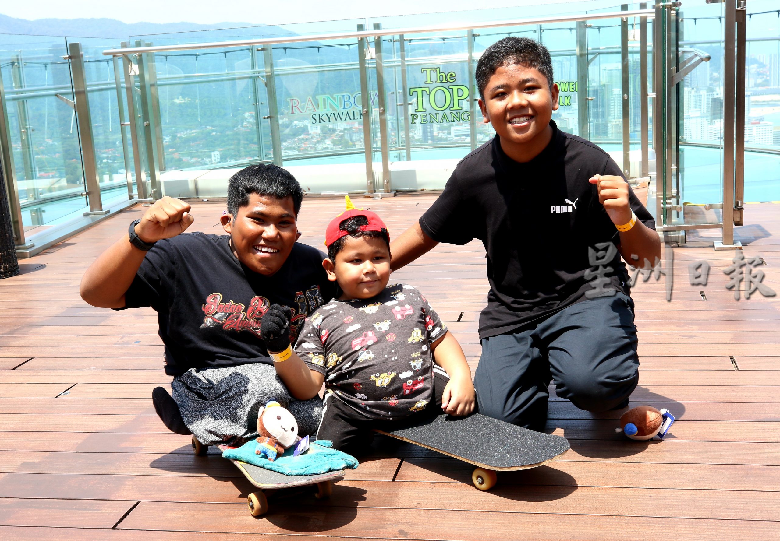 我们可以你也一定能 残障男童受激励