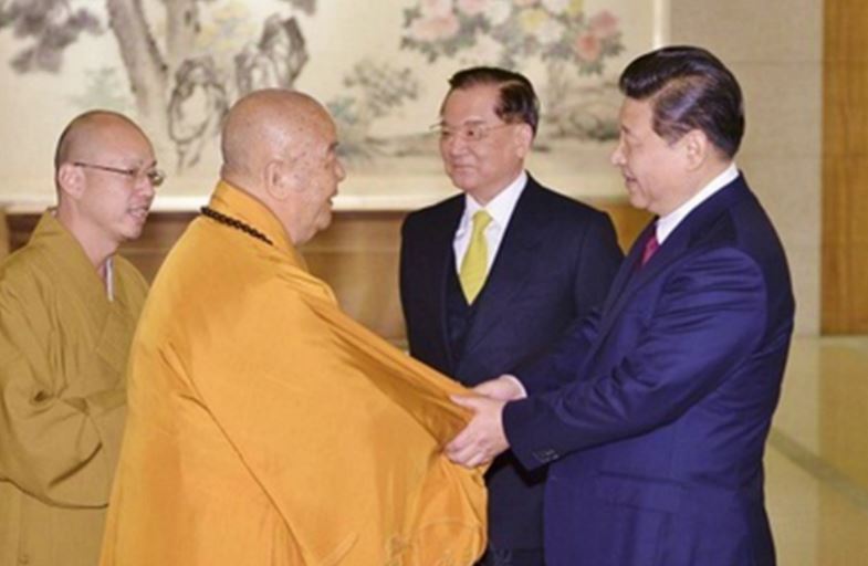 港媒：星云大师曾晤习近平江泽民