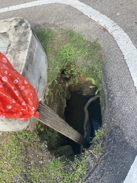 【民生特工队沟渠泥土流失 马路现坑洞 承包商近期将动工抢修