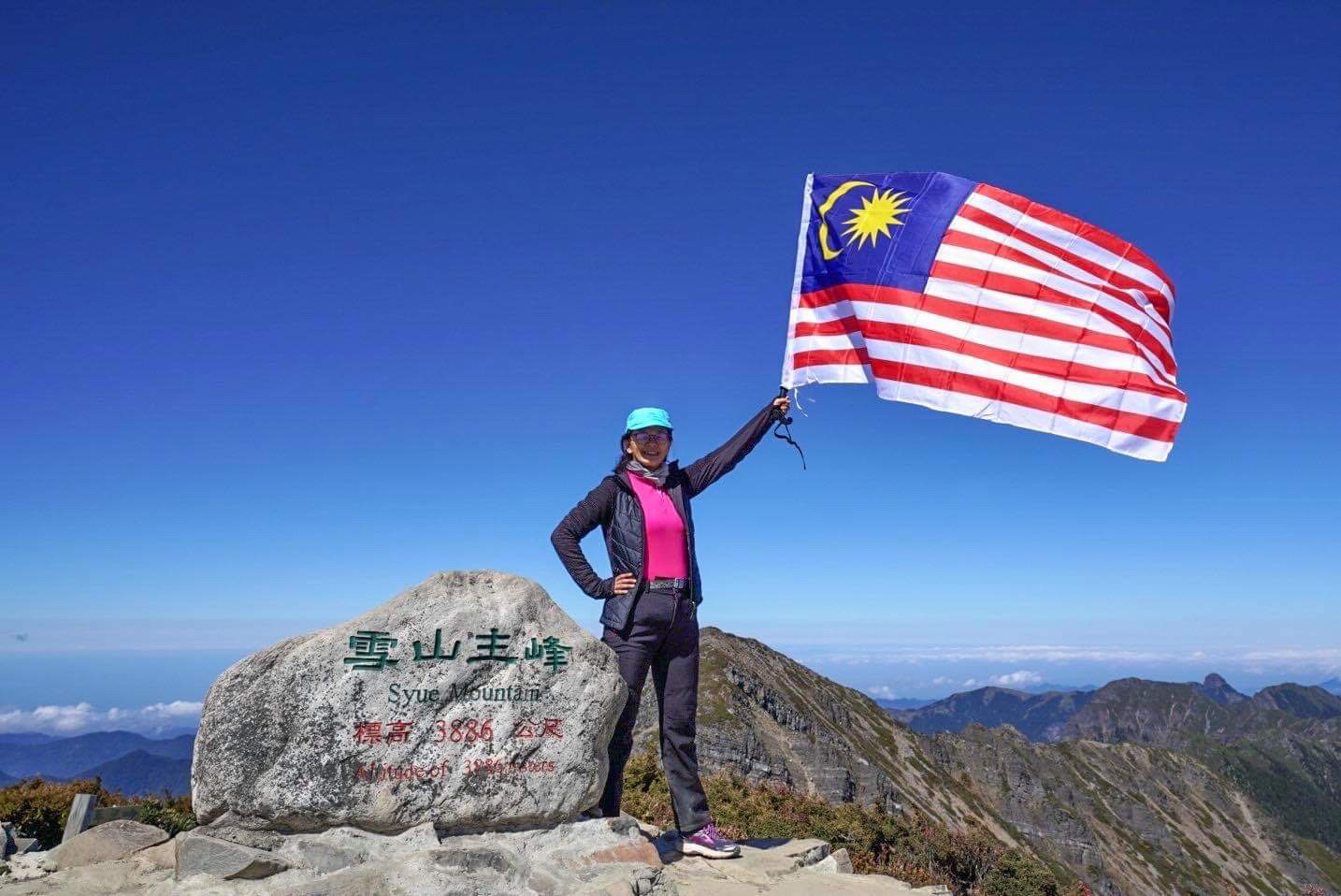 柔:今日面谱:谢莉梅从登山丰富人生阅历(见报日:2月23日)
