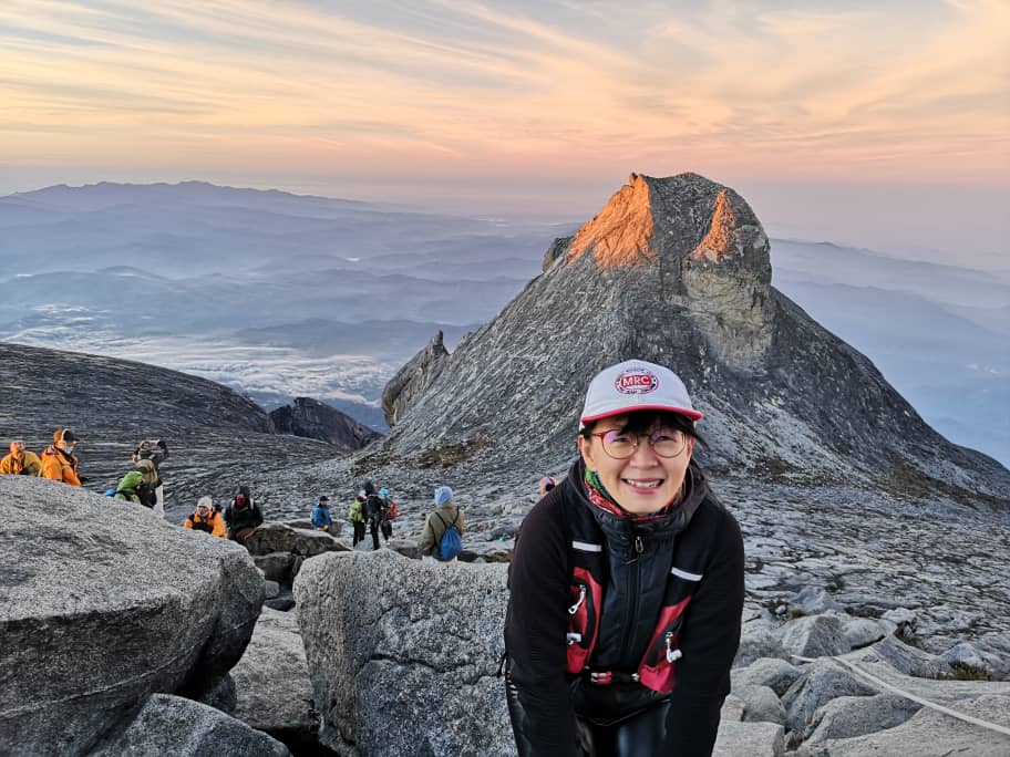 柔:今日面谱:谢莉梅从登山丰富人生阅历(见报日:2月23日)