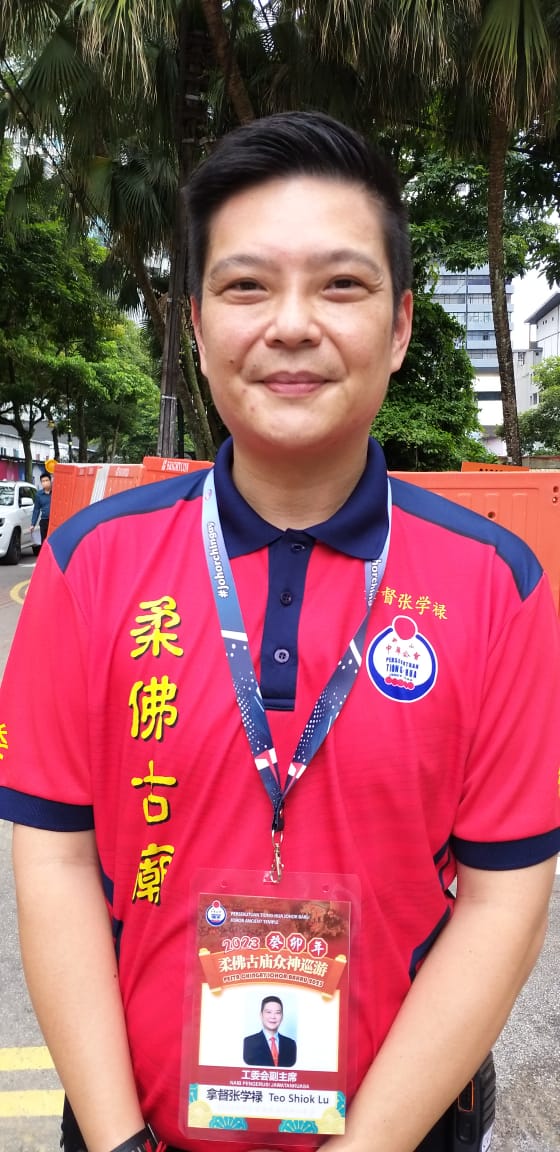 柔:从疫情获经验控制庙内人潮 柔佛古庙游神 洗街 掀幕